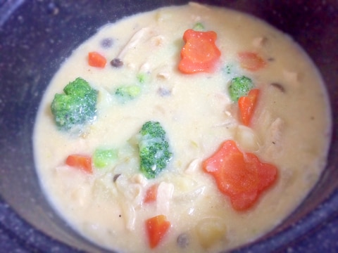 ルーもバターもなし!ヘルシー豆乳シチュー